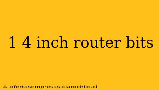 1 4 inch router bits