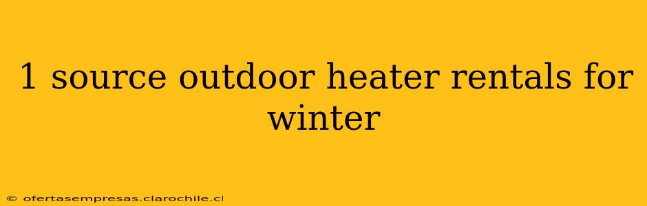 1 source outdoor heater rentals for winter