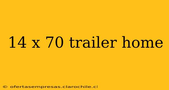 14 x 70 trailer home