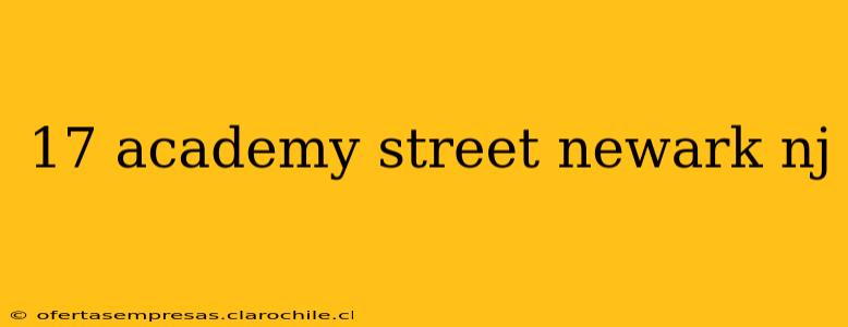 17 academy street newark nj