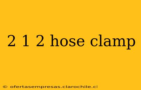 2 1 2 hose clamp
