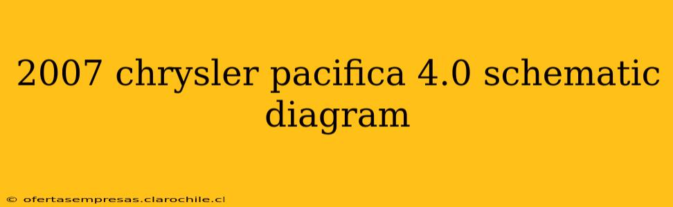 2007 chrysler pacifica 4.0 schematic diagram