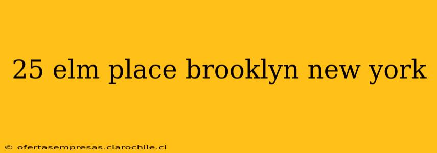 25 elm place brooklyn new york