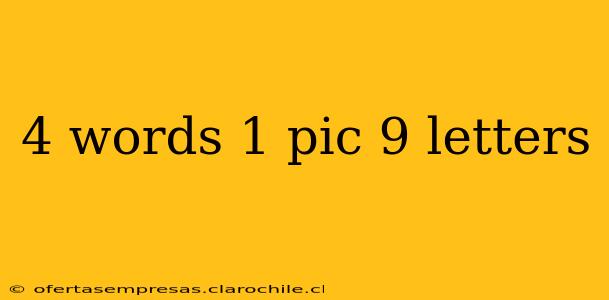 4 words 1 pic 9 letters