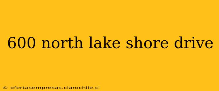 600 north lake shore drive