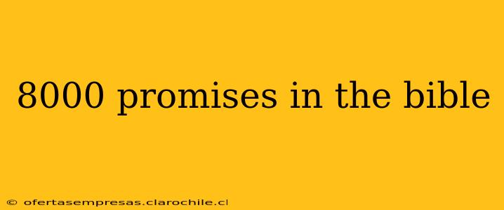 8000 promises in the bible