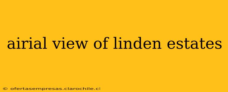 airial view of linden estates