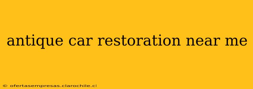 antique car restoration near me
