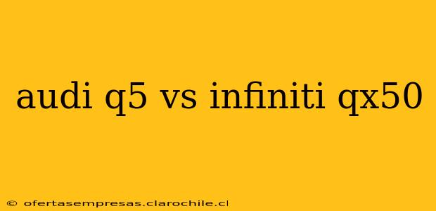 audi q5 vs infiniti qx50