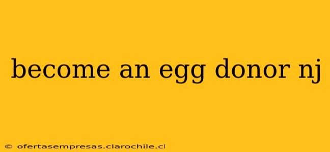 become an egg donor nj