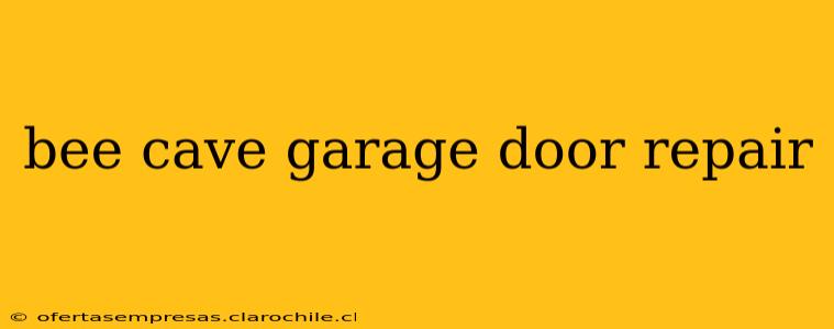 bee cave garage door repair