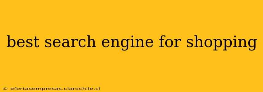 best search engine for shopping