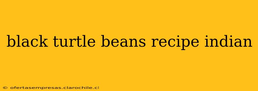 black turtle beans recipe indian
