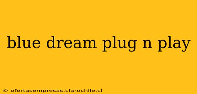 blue dream plug n play