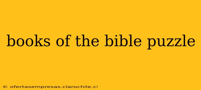 books of the bible puzzle