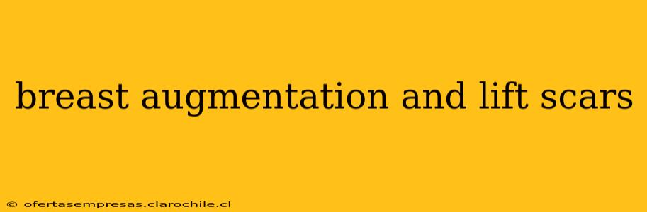 breast augmentation and lift scars