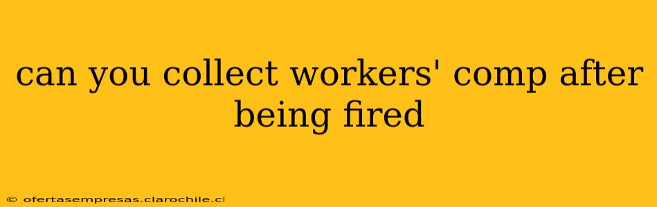 can you collect workers' comp after being fired