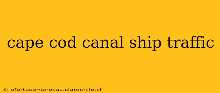 cape cod canal ship traffic