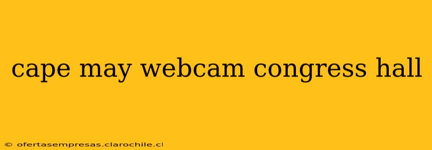 cape may webcam congress hall