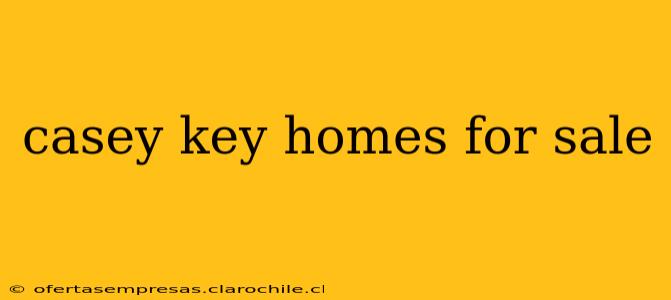 casey key homes for sale