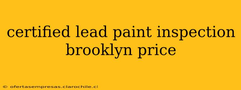 certified lead paint inspection brooklyn price