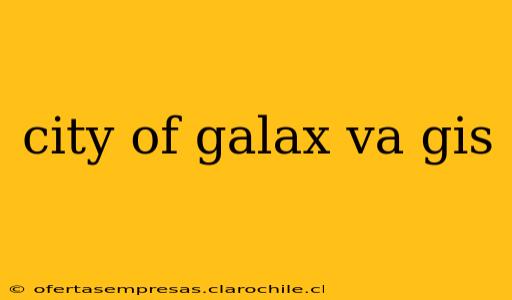 city of galax va gis