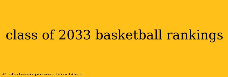 class of 2033 basketball rankings