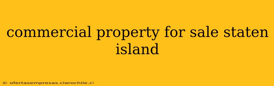 commercial property for sale staten island