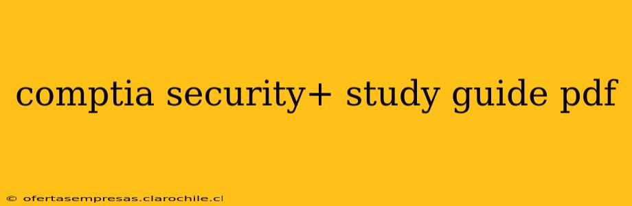 comptia security+ study guide pdf