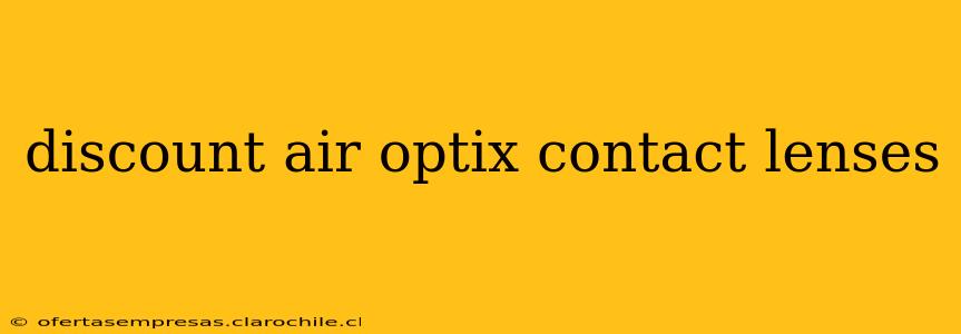 discount air optix contact lenses