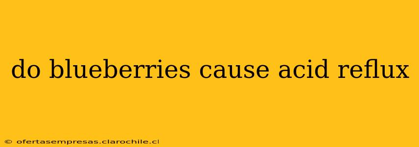 do blueberries cause acid reflux