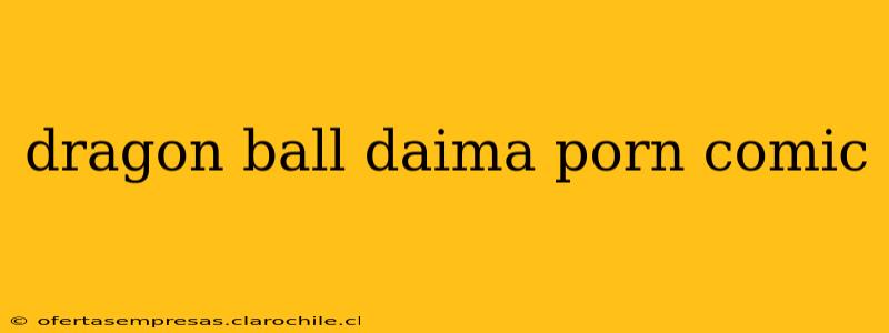dragon ball daima porn comic