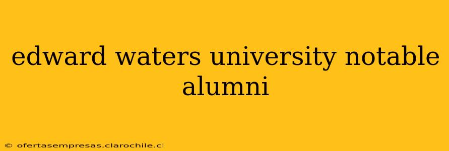 edward waters university notable alumni