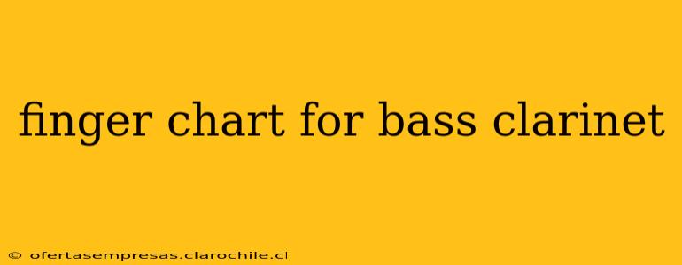 finger chart for bass clarinet