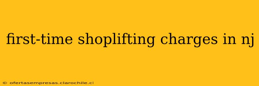 first-time shoplifting charges in nj