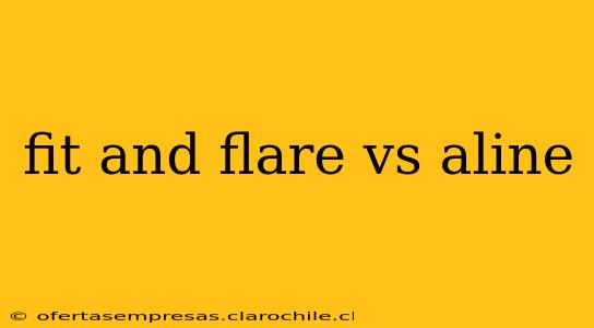 fit and flare vs aline