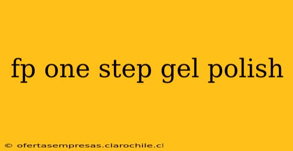 fp one step gel polish