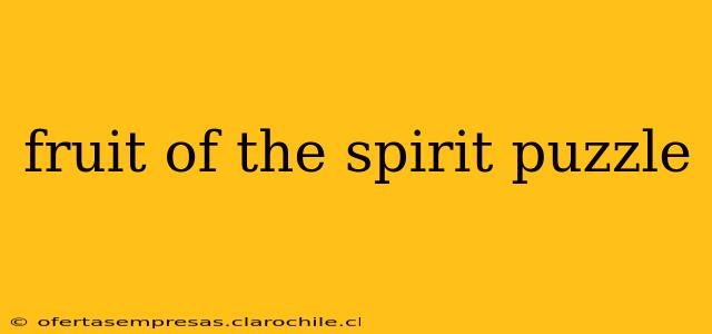 fruit of the spirit puzzle