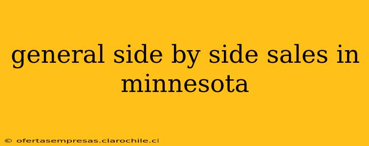 general side by side sales in minnesota