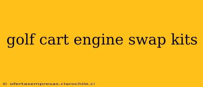 golf cart engine swap kits
