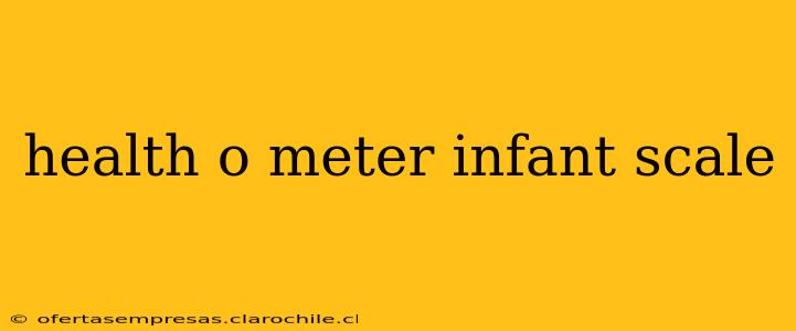 health o meter infant scale