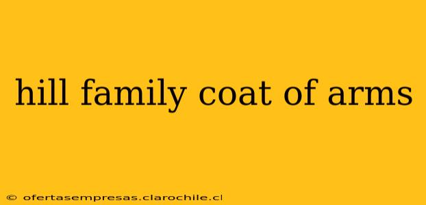 hill family coat of arms