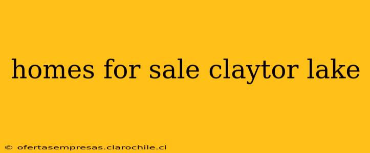 homes for sale claytor lake