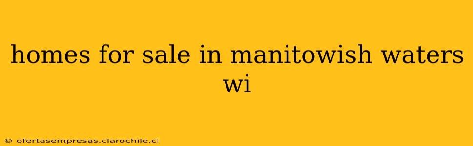 homes for sale in manitowish waters wi