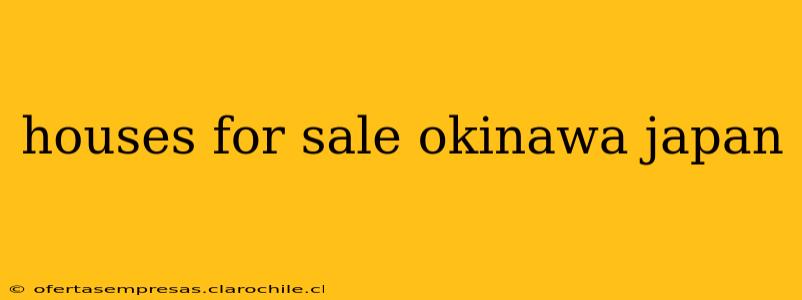 houses for sale okinawa japan