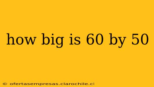 how big is 60 by 50
