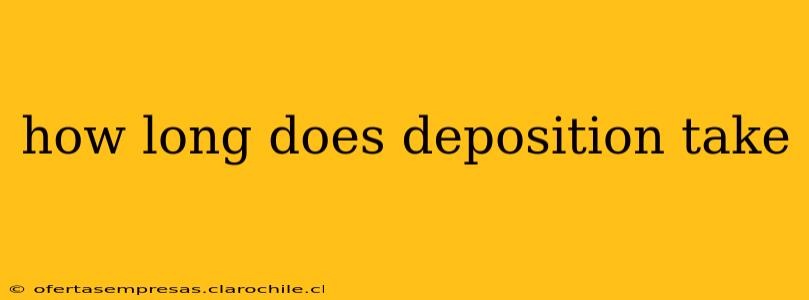 how long does deposition take
