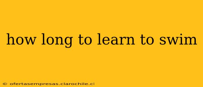 how long to learn to swim