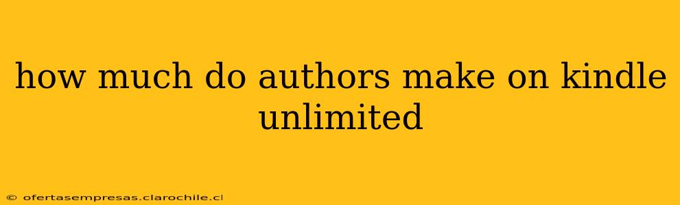 how much do authors make on kindle unlimited
