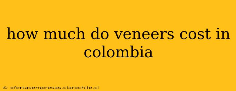 how much do veneers cost in colombia